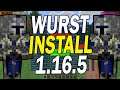 How To Get Cheats Minecraft 1.16.5 - Download & Install WURST Cheat Client + Fabric