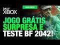 JOGÃO SURPRESA de GRAÇA, TESTE BATTLEFIELD 2042 e JOGO INCRÍVEL no XBOX SERIES S! [DAILY XBOX]