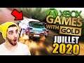 LES JEUX GRATUITS XBOX GAMES WITH GOLD DE JUILLET 2020