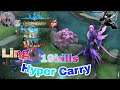 Ling 19 kills hyper carry Gameplay // MLBB // Zaskiah Gaming