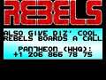 Rebels   High Tension BBS Numbers Changed mp4 HYPERSPIN AMIGA INTRO CRACKTRO DEMO COMMODORE NOT MINE