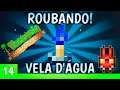 ROUBANDO VELA D'AGUA DA DUNGEON DOS ESQUELETOS!!! TERRARIA 1.4 MASTER MODE #14