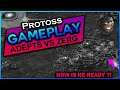 SC2 Protoss Gameplay | Adept Glaives into Colossus