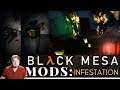 Setting Zombies on Fire REPEATEDLY | Infestation | Black Mesa Mods