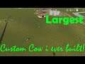 Step by Step Creating the Largest Custom Cow open field on my new Map HogsBack!