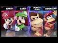 Super Smash Bros Ultimate Amiibo Fights –  Request #16070 Bros vs Kongs