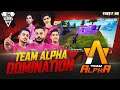 Team Alpha is dominating | Highlight Day 1- FFPK Scrims#2