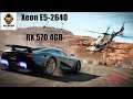 Teste Need for Speed Payback E5-2640 + RX 570 4GB