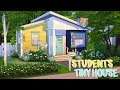 TINY STUDENTS HOUSE 📚 | The Sims 4 | Speed Build