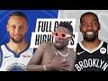 WHAT AM I WATCHING!??? WARRIORS at NETS | FULL GAME HIGHLIGHTS