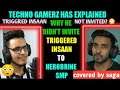 Why triggered insaan is not in herobrine smp ft. @triggred insaan @techno gamerz |Apex clashers army
