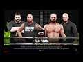 WWE 2K19 The Rock,Grim VS Drew Mcintyre,Baron Corbin Elimination Tag Match