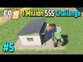 1 Million Dollar Challenge #5, FS19 Michigan Map 3 5, Repairing Vehicles, Planting Sunflowers