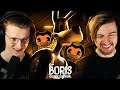 2 IDIOTS HUNTED BY BENDY | Boris and The Dark Survival
