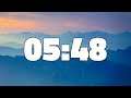 5 MINUTES AND 48 SECONDS TIMER COUNTDOWN [348 seconds - 5:48]