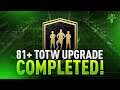 81+ TOTW Upgrade SBC Completed - Tips & Cheap Method - Fifa 21