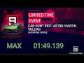 Asphalt 9 '🐾 Car Hunt Riot 🐾 Aston Martin Vulcan (MAX) | 01:49.139