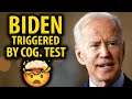 Biden TRIGGERED Over Cognitive Test, Also Says Certain People All Think The Same🤦