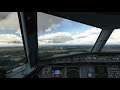 Condor A320 Approaching Leipzig-Halle - MS Flight Simulator