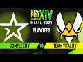 CS:GO - Complexity vs. Team Vitality [Overpass] Map 2 - ESL Pro League Season 14 - Playoffs