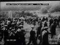Epsom Derby 1900's.  Archive film 33940