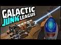 Galactic Junk League : Criei Minha Nave & Ela Funciona! Game de Nave na Steam! Omega Play