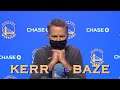 📺 Kerr: “Kent (Bazemore)’s all-in. His time is gonna come”; “Bob (Myers) always gets mad at me”