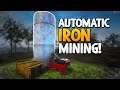 Making An Automated Iron Miner To Help Me Survive In The Infected!