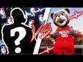 MASCOT vs NBA PLAYER AT THE PARK! *MUST WATCH* HE SENT ME A MESSAGE😳NBA2k20