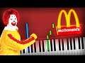 McDonald's - I'm Lovin' It Jingle (McDonalds Theme) Piano Tutorial (Sheet Music + midi) Synthesia