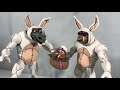 NECA Teenage Mutant Ninja Turtles Lootcrate Cartoon Bunny Suit Rocksteady & Bebop Review