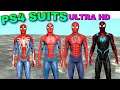 New Ultra Realistic ps4 suits mod on marvel spiderman wip mod gta sa spiderman ps4 mod Android