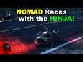 NOMAD Races with the NINJA for the FIRST TIME | NoPixel 3.0 WL - GTA 5 Roleplay