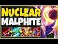 This Malphite Build is LITERALLY Guaranteed One-Shots...YOU WILL ALWAYS DIE - League of Legends