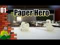 Paper Hero - 2D Paper Animation Rotating Platformer Sans Fireballs - Gameplay and Commentary