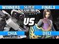Smash Ultimate Tournament Winners Finals - Chia (ROB) vs Deli (Hero) - S@LT 204