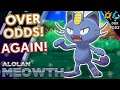 WHY DOES SOS HATE ME? Shiny Alolan Meowth! | Pokemon USUM Shiny Reaction | 324