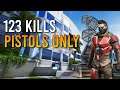 World Record | 123 Kills With Pistols Only! (Rogue Company)
