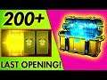 AMAZING FINAL Supply Drop Opening, 200+ Black Ops 4 Reserves