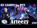Arteezy - Arc Warden Safelane | EZ CARRY by RTZ | Dota 2 Pro PUB Gameplay #27