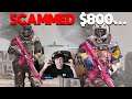 COD Mobile scammed me out of $800 with the NEW FIREBREAK Carat Thief Skin...