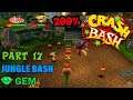 Crash Bash - 200% Walkthrough - Part 17: Jungle Bash (Gem Challenge) - 1080p 60 fps