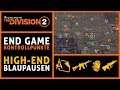 END GAME Kontrollpunkte & HIGH-END Blaupausen in The Division 2