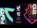 FNATIC VS G2 ESPORTS - LEC SPRING SPLIT 2020 - FINAL GAME 1 - LEAGUE OF LEGENDS -