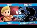 Infinity Con 2021 - REM! (Lucas) Vs. Sebayee (Game & Watch) SSBU Ultimate Tournament