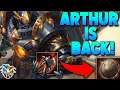 KING ARTHUR FEELS WHOLE AGAIN WITH THE NEW GLAD SHIELD STARTER! - SMITE Season 8 PTS Gameplay