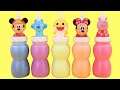 Learn Colors with Slime Surprises, Minnie & Mickey Mouse