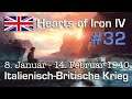 Let's Play Hearts of Iron 4 - Großbritannien #32: Der Italienkrieg 8.1. - 14.2.40 (deutsch / Elite)