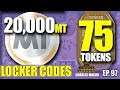 LOCKER CODES | DRIP PULLS | 20000 MT | 25 TOKENS | FREE PACKS KEYS INFO | NBA 2K19 | Ep. 97