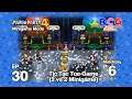 Mario Party 4 SS2 Minigame Mode EP 30 - Tic-Tac-Toe Team Game Match 5 (P2) - Match 6 (P1)